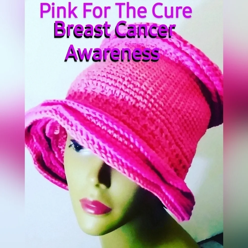 Artisanal Hair Ornament In Pink For The Cure Colorway.
